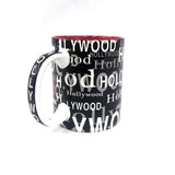 Hollywood black white and blue Coffee Mug Gallery Image