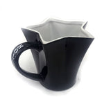 Hollywood Black star shape big coffee mug Gallery Image