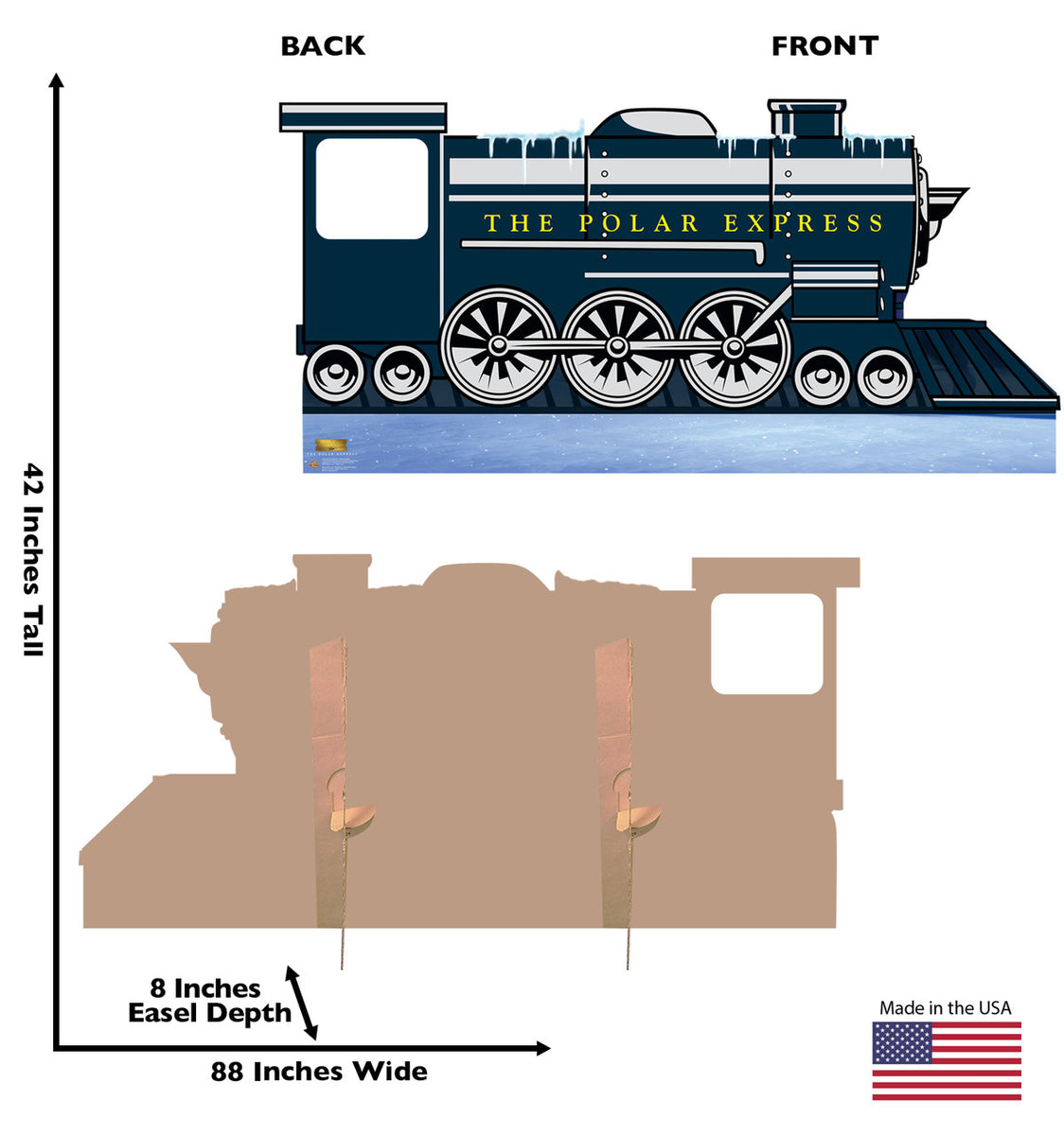Polar Express Train Life-size Cardboard Cutout #2759 – ThisisHollywood