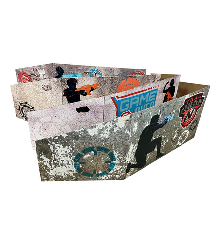 Nerf Barriers - Set of 4 Cardboard Life-size Cardboard Cutout #4003