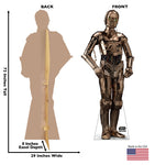 Nevarro Copper Droid Life-size Cardboard Cutout #5084