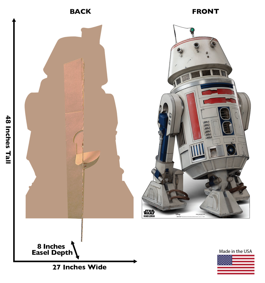 R5-D4 Life-size Cardboard Cutout #5092 – ThisisHollywood