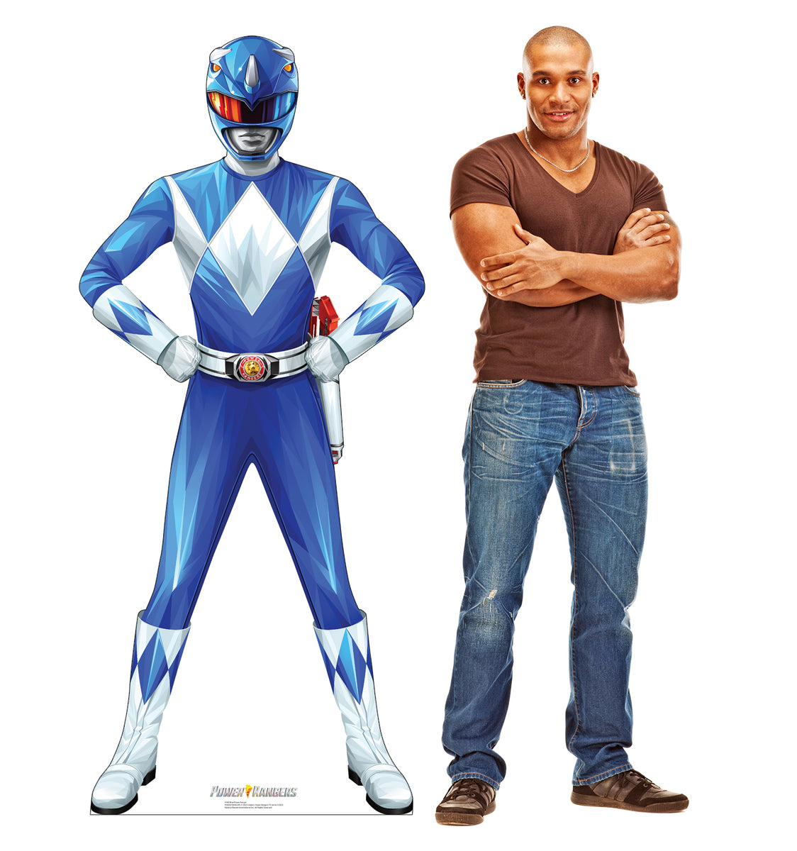 Blue Power Ranger Life-size Cardboard Cutout #5100 – ThisisHollywood