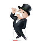 Mr. Monopoly Moustache Twirl Life-size Cardboard Cutout #5112