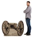 Civil War Cannon Life-size Cardboard Cutout #5196