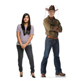 Cowboy Life-size Place your face Cardboard Cutout #5197 Gallery Image