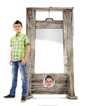Guillotine Life-size Place your face Cardboard Cutout #5222