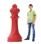 Red King Chess Life-size Cardboard Cutout #5241