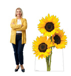 Sunflowers Life-size Cardboard Cutout #5261