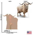 Wild Mountain Goat Life-size Cardboard Cutout #5265