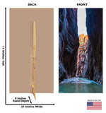 Narrows Zions National Park Backdrop Life-size Cardboard Cutout #5269 Gallery Image