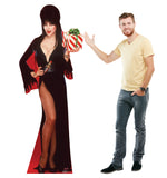 Elvira Christmas Present Life-size Cardboard Cutout #5286 Gallery Image