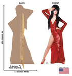 Elvira Patriotic Life-size Cardboard Cutout #5288