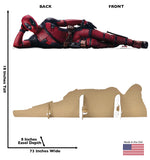 Deadpool Laying Down Life-size Cardboard Cutout #5306 Gallery Image