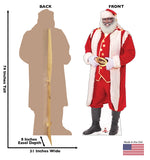 The Real Black Santa Life-size Cardboard Cutout #5351 Gallery Image