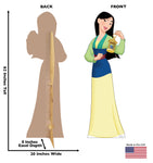 Disney Princesses Mulan Cutout #772