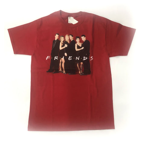 Red 'Friends the TV Show’  T Shirt Graphic Tees For Men Women