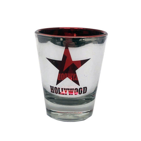 Metallic Hollywood Red Star