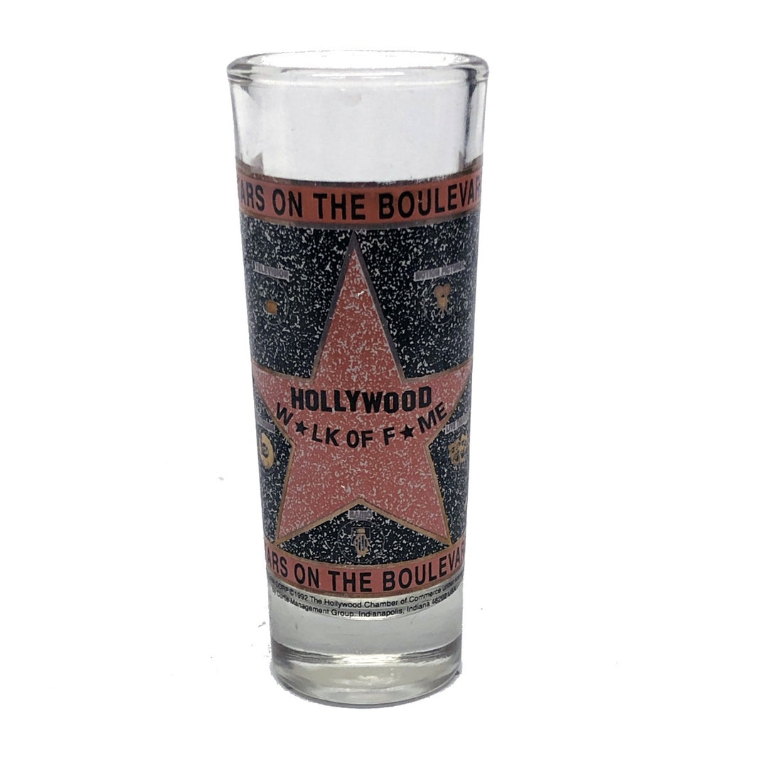 Hollywood California Searchlights Shot Glass - Souvenir Collectible 2.25" Tall