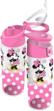 Disney Minnie Mouse Pink Polka Dot Water Bottle, 9 Inch Gallery Image