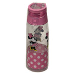 Disney Minnie Mouse Pink Polka Dot Water Bottle, 9 Inch