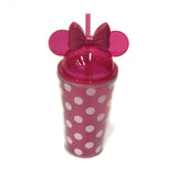 Disney Minnie Mouse Ear Polka Dot Water Bottle Gallery Image