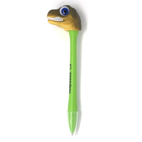 Dinosaur T Rex  top on a Green Pen