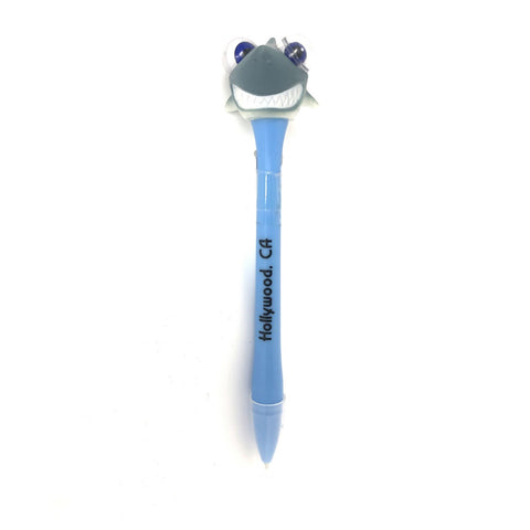 Shark top on a Blue Pen