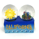 Double water globe California sun city
