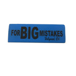 Eraser For BIG Mistake - Blue
