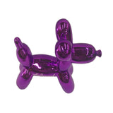 Metallic Balloon Dog Coin Bank Purple Gallery Image