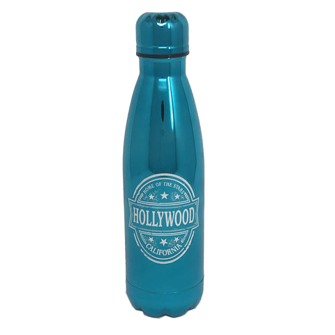 17oz Insulated Water Bottle – Metallic Blue