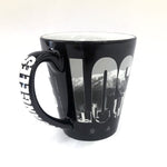Los Angeles black and white Latte Mug