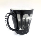 Los Angeles black and white Latte Mug Gallery Image