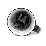 Los Angeles black and white Latte Mug Gallery Image