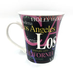 Los Angeles Colorful fonts Latte Mug