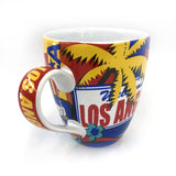 Los Angeles Colorful Mug with icons Gallery Image