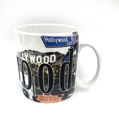 18 oz Full Color Relief Hollywood Mug