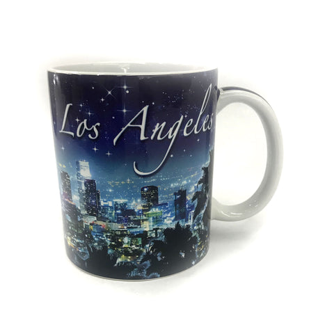 Los Angeles night city scenery Coffee Mug