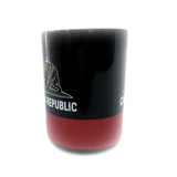 Large Black and Red California Republic Coffee Mug Gallery Image