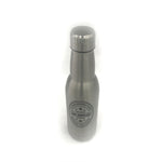 17oz Insulated Water Bottle –  Silver Matte Finish