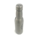 17oz Insulated Water Bottle –  Silver Matte Finish