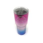 Large Hollywood Ombre Teal and Purple Travel Mug