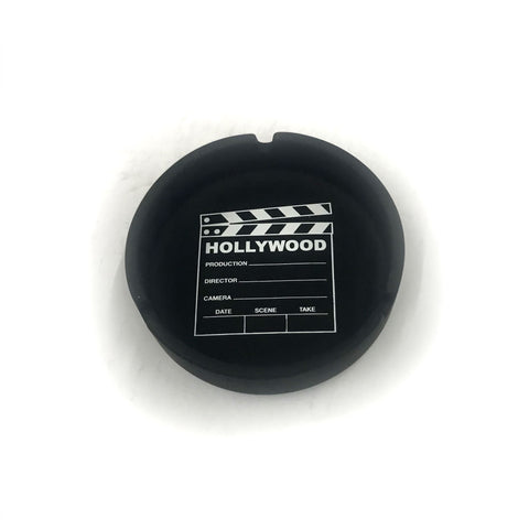 Hollywood Clapboard Black Matte Finish Ashtray