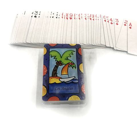 Los Angeles, Beach Playing Cards