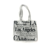 Los Angeles glossy White Shoulder Bag PVC-Vinyl  Bag Gallery Image