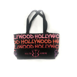 Hollywood colors Pink Orange Red & Purple Writing Tote Bag Gallery Image