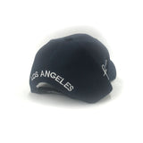 Navy Los Angeles cap with embroidered America California Gallery Image
