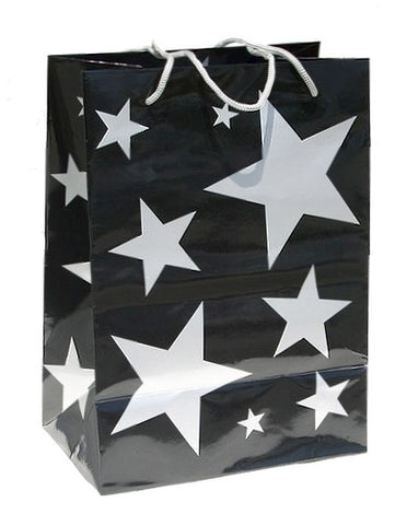 Silver Stars Gift Bag