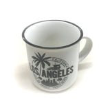 White Los Angeles Espresso shot mug Gallery Image